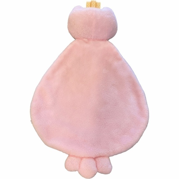 BABY Aspen Owl Lovey Security Blanket Plush HTF Pink Gray Chevron Rattle Baby To - Picture 7 of 13